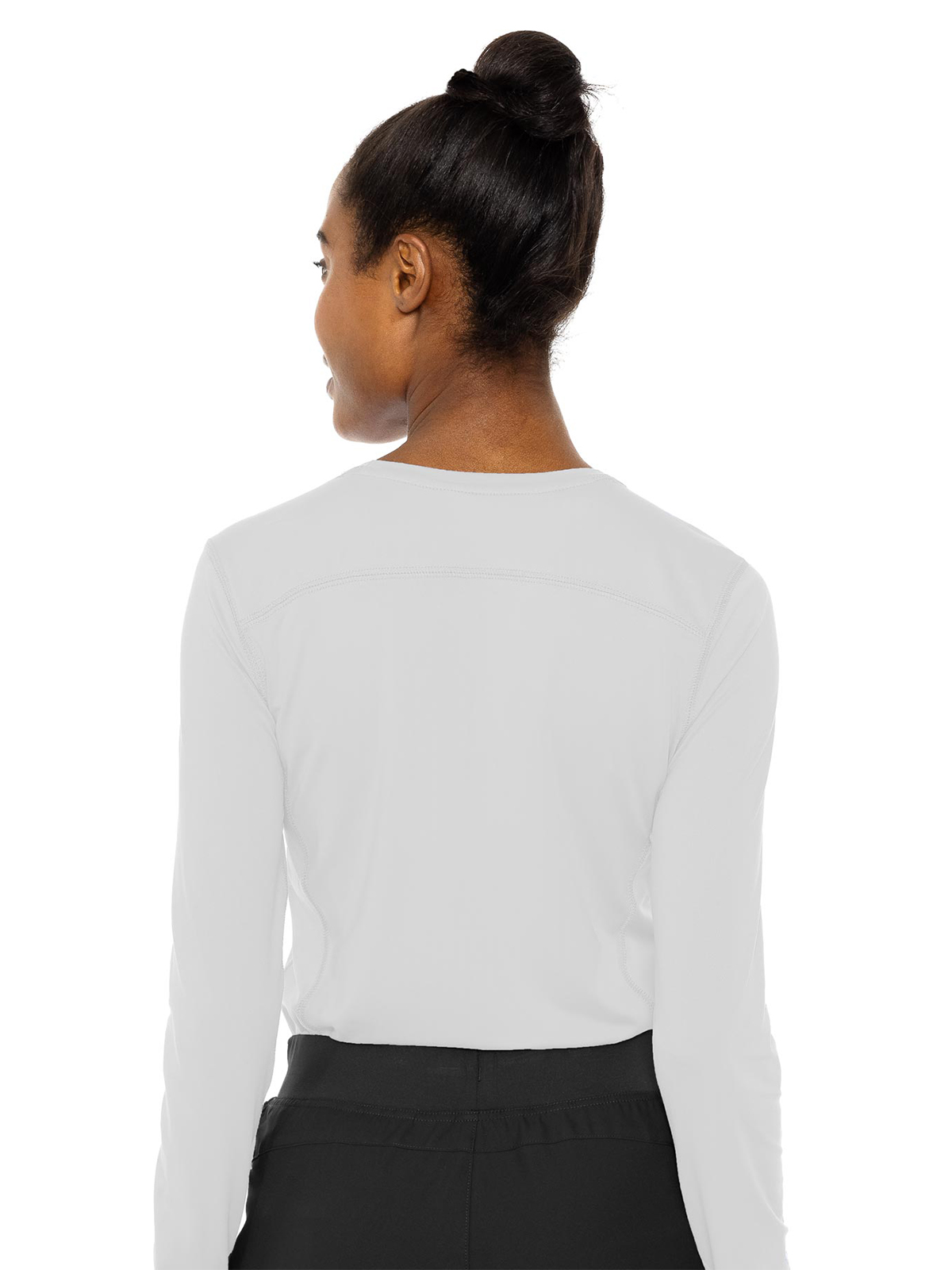 Med Couture - MC Layers - Women's Pocketless Performance Knit Underscrub Tee 4