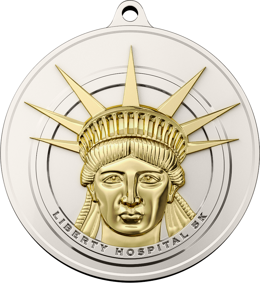 2.5 " Custom Die Struck Soft Enamel Medals 12