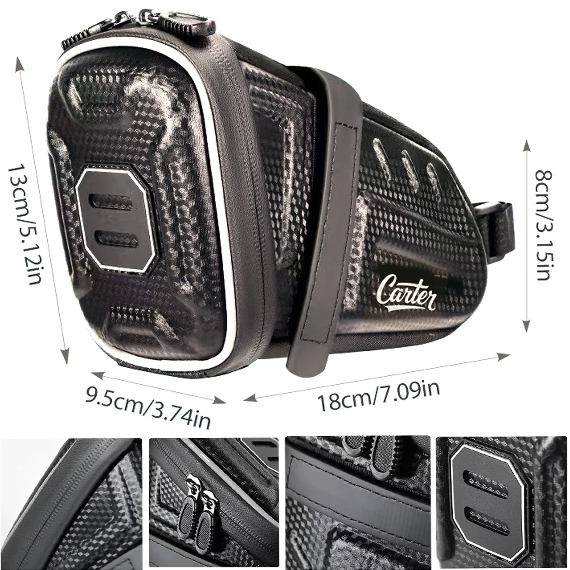 Bicycle tail bag