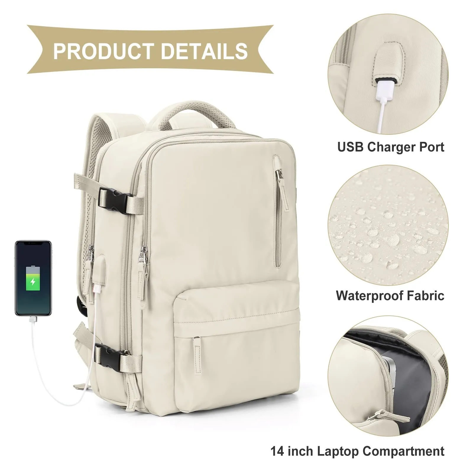 Waterproof Outdoor Large Travel Backpack 4