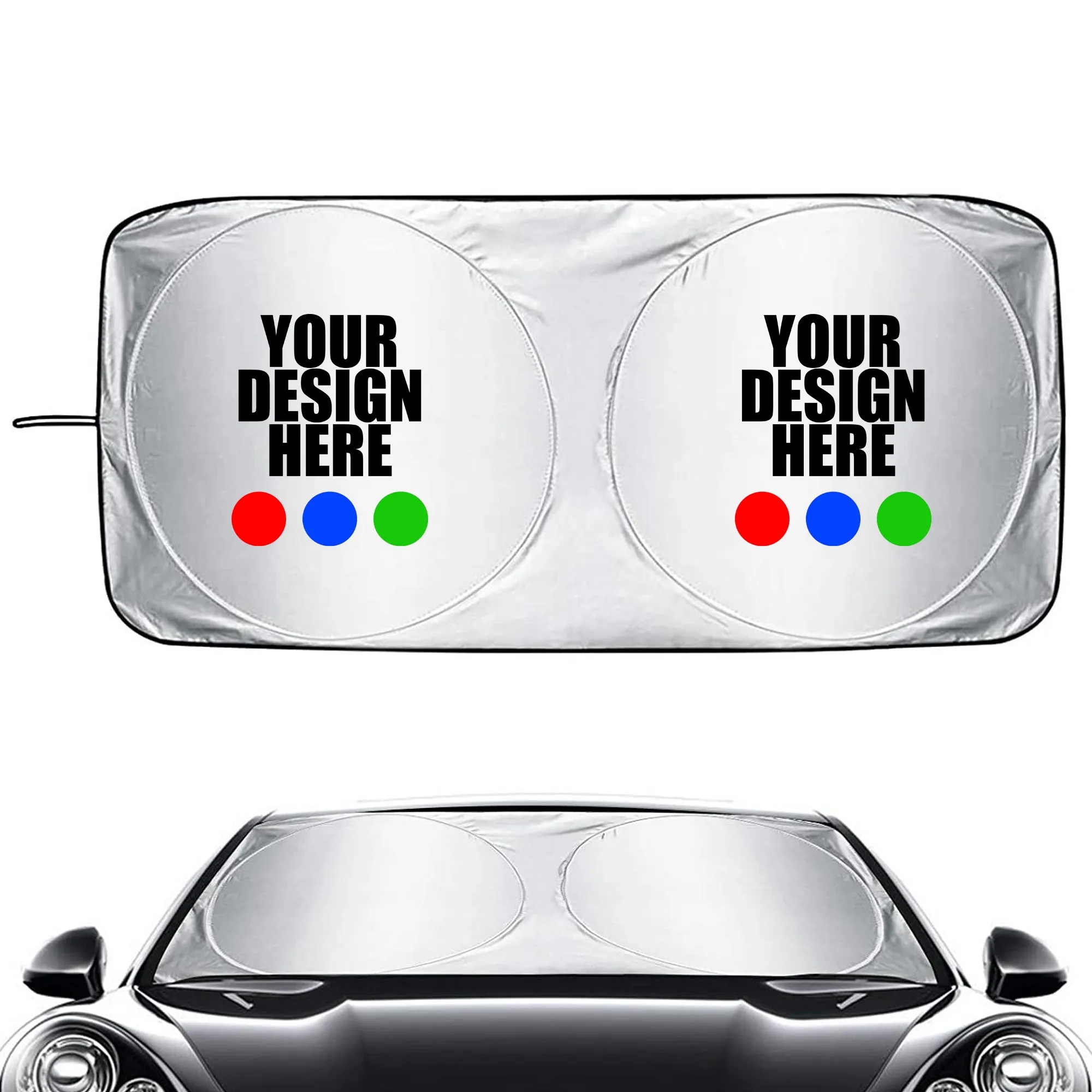 Custom Car Sunshade MOQ100 1