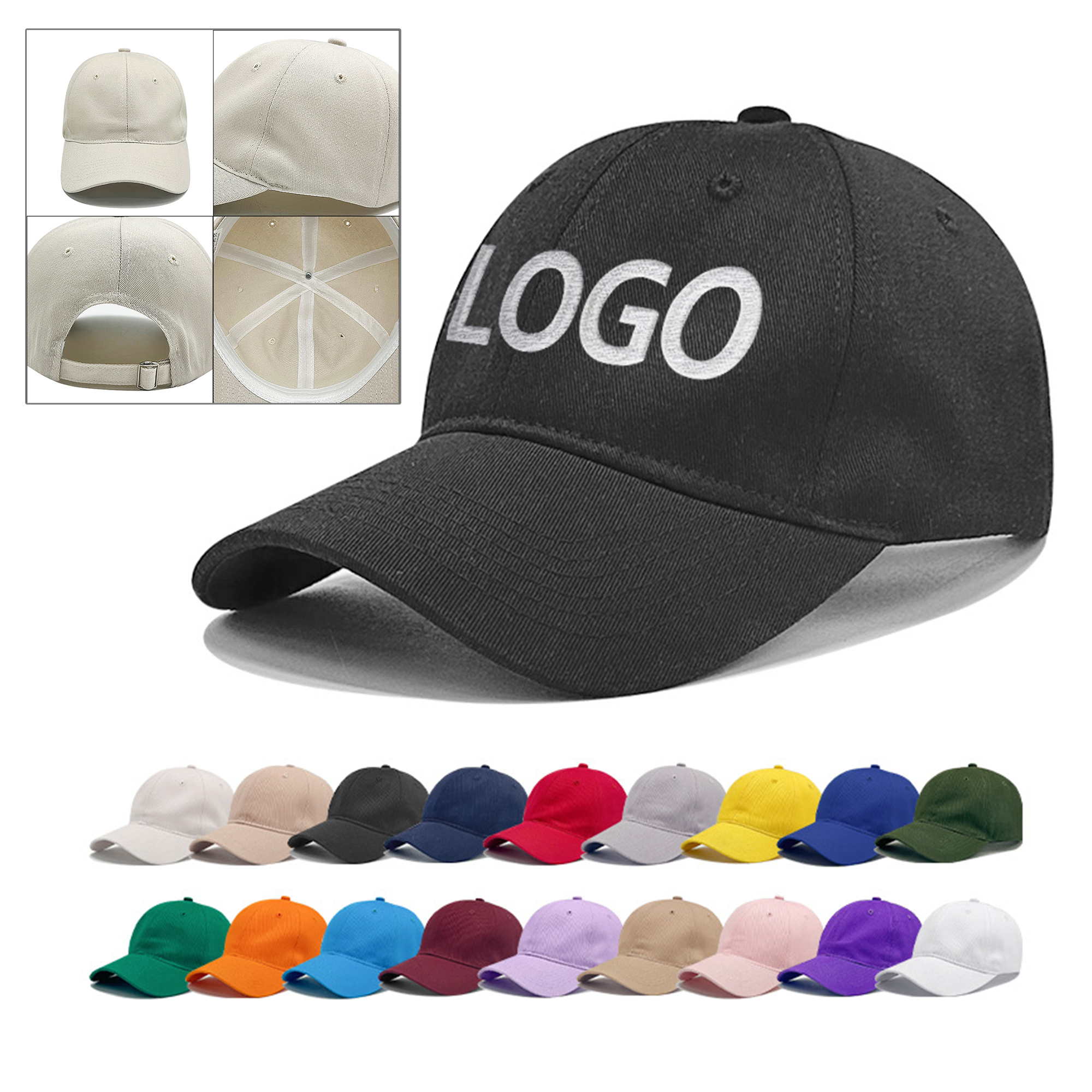 Polyester Quick Drying Sport Baseball Cap 4