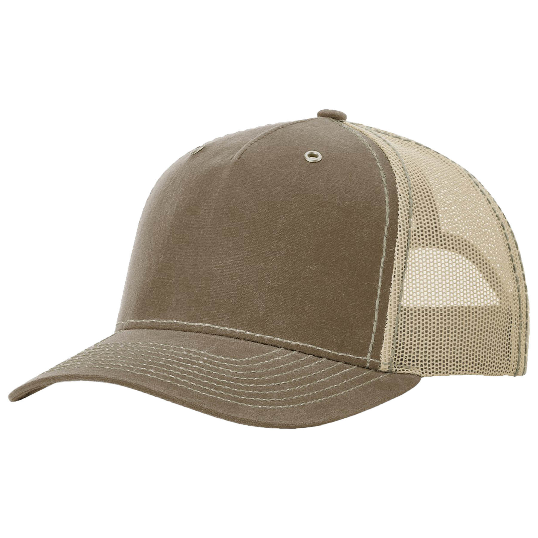 Richardson 112WH Hawthorne Adjustable Trucker Hat w/ Embroidery 3