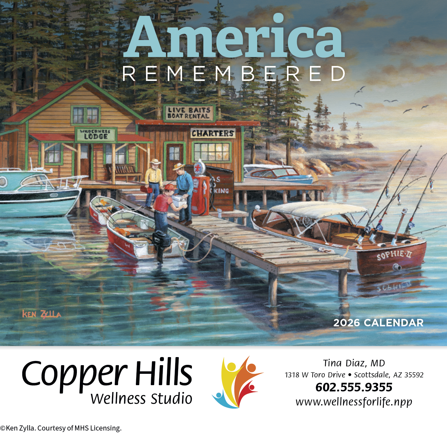 HotLine® Products America Remembered Appointment Calendar - Stapled 33