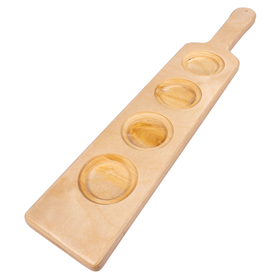 Tiered Pocket Sampler Paddle 4-Pocket