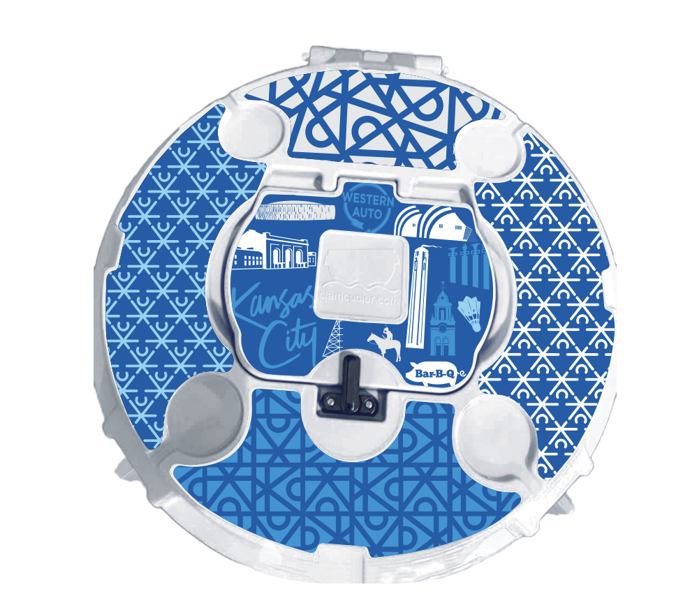 Clam Cooler- Decal Only