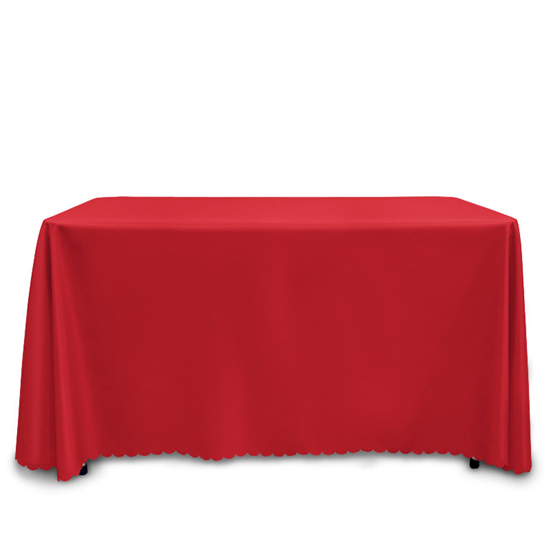Flat Table Cover Draped Throw 2