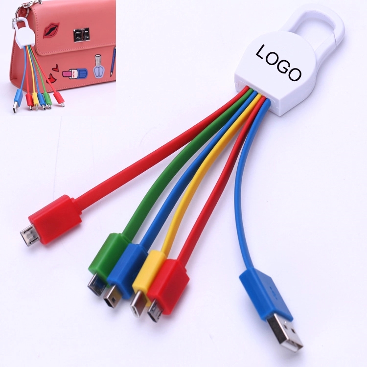 Carabiner 5-in-1 MULTI Charging Cable 2