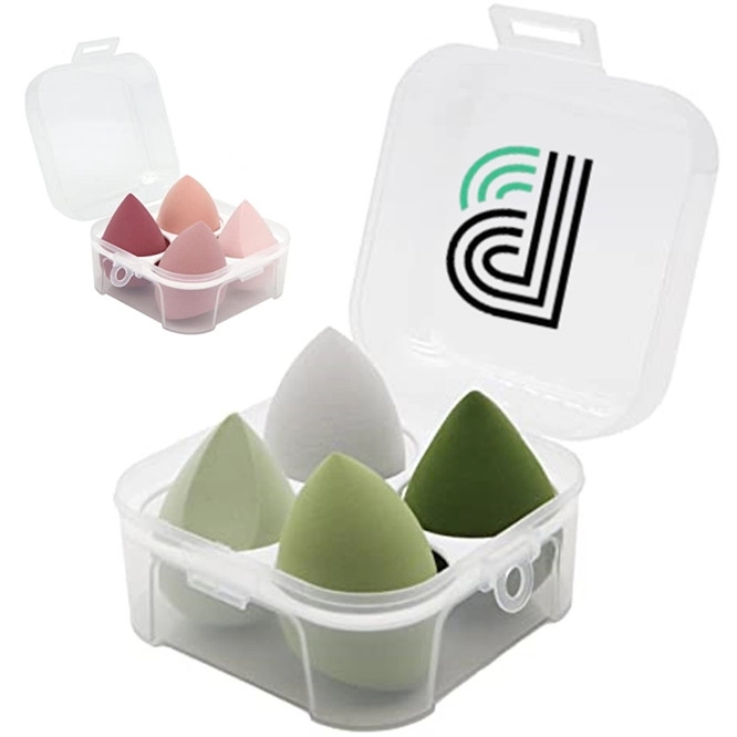 4 Pcs Makeup Sponges Blender Set 5