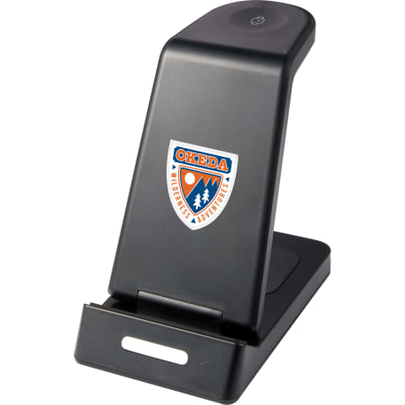 TriCharged 3-in-1 15W Wireless Charging Stand 3