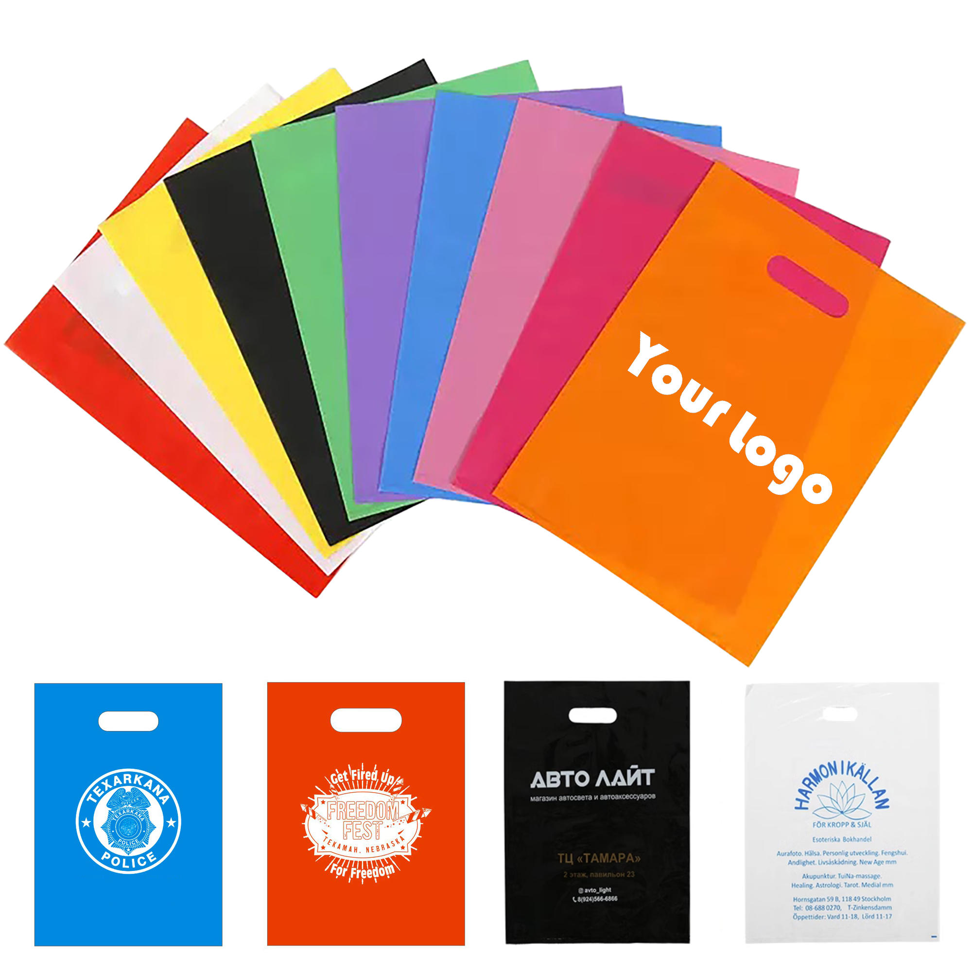 Die Cut Plastic Bag 1