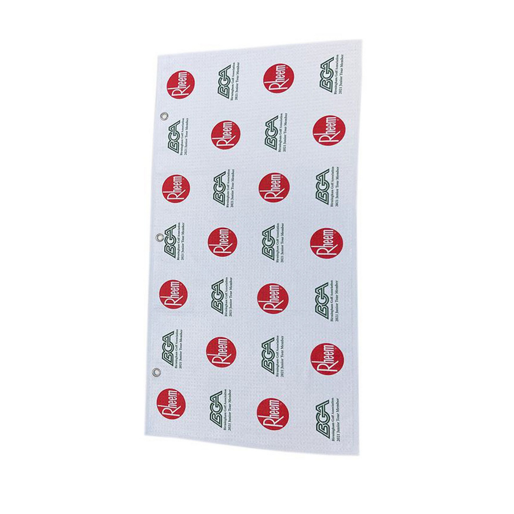 Microfiber Waffle Golf Towel With Carabiner Clips 3