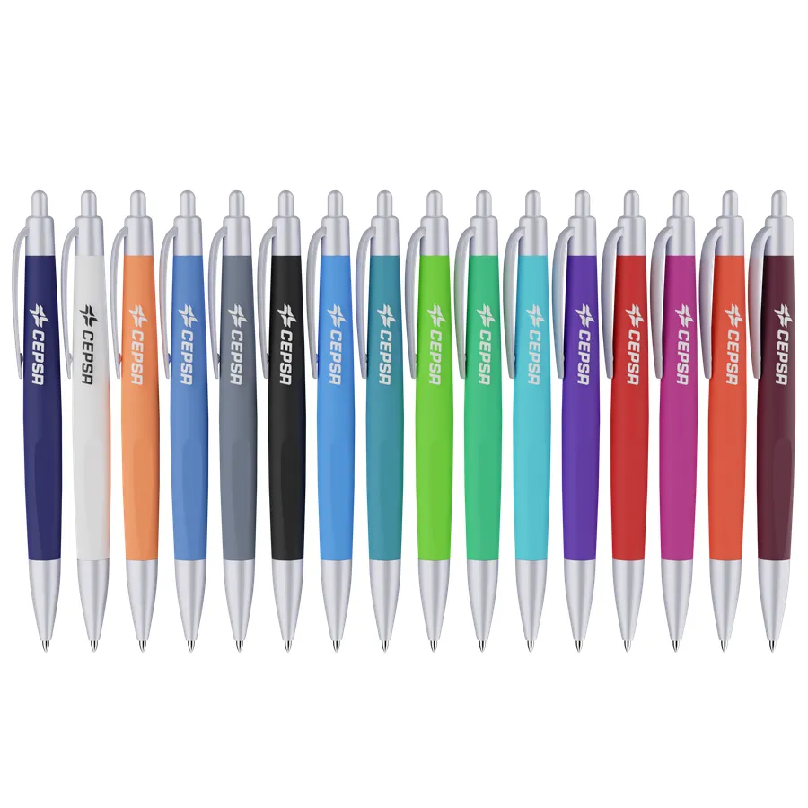 Field Retractable Plastic Ball Pen 2