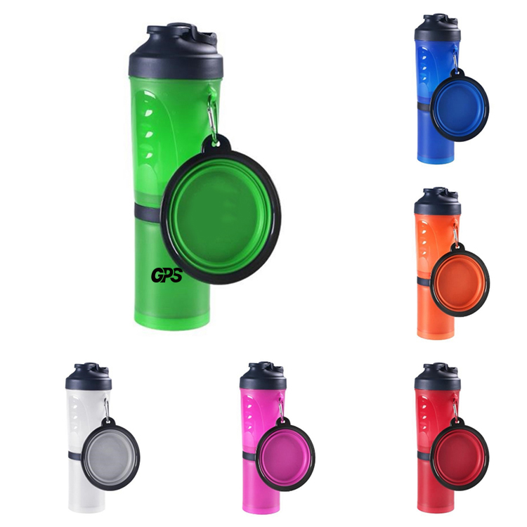 2-in-1 Pet Travel Bottle Bowl