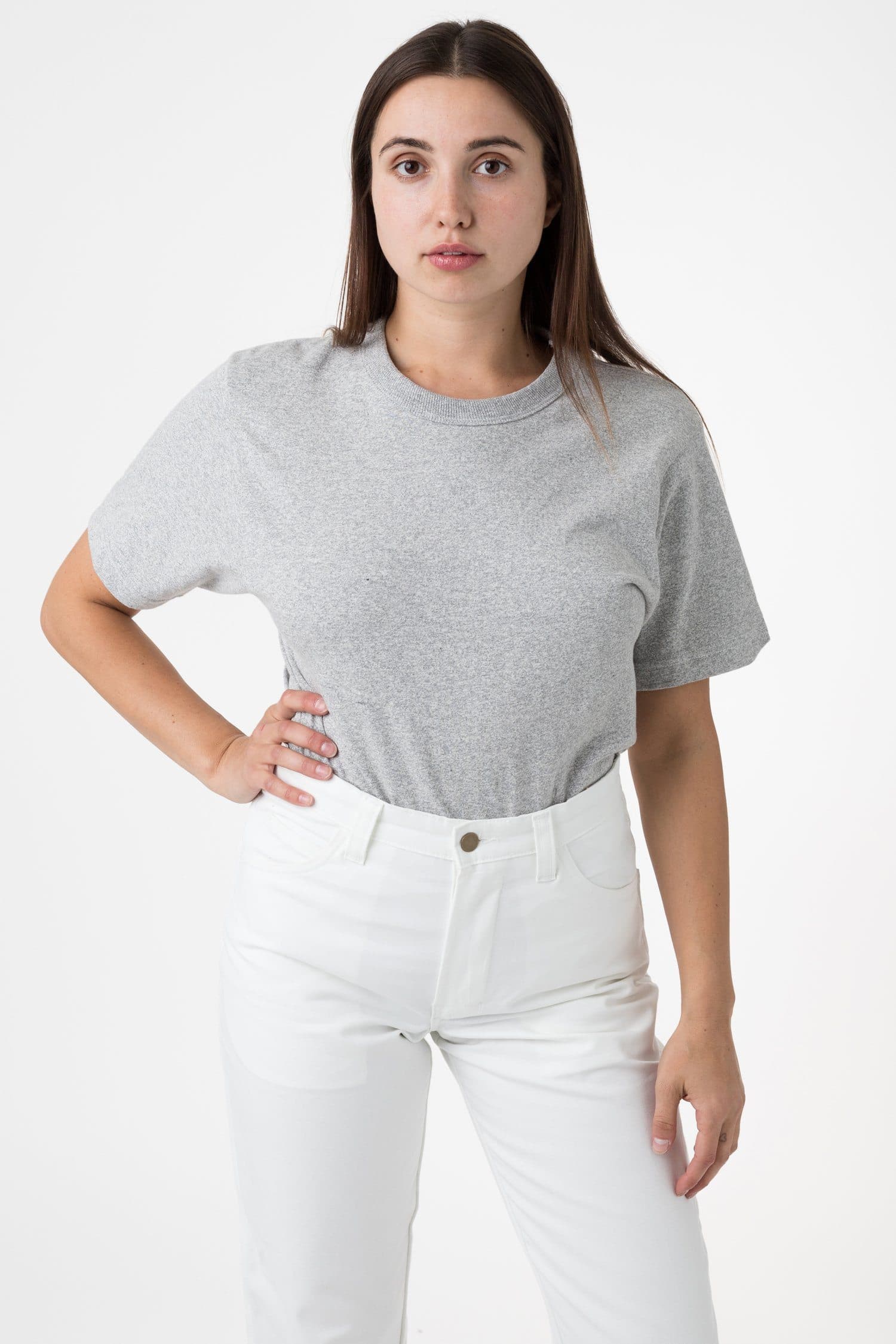 8 OZ S/S MOCK TWIST T-SHIRT 3
