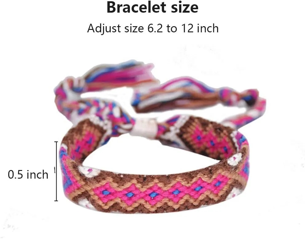 Bohemian Colored Woven Bracelet 1