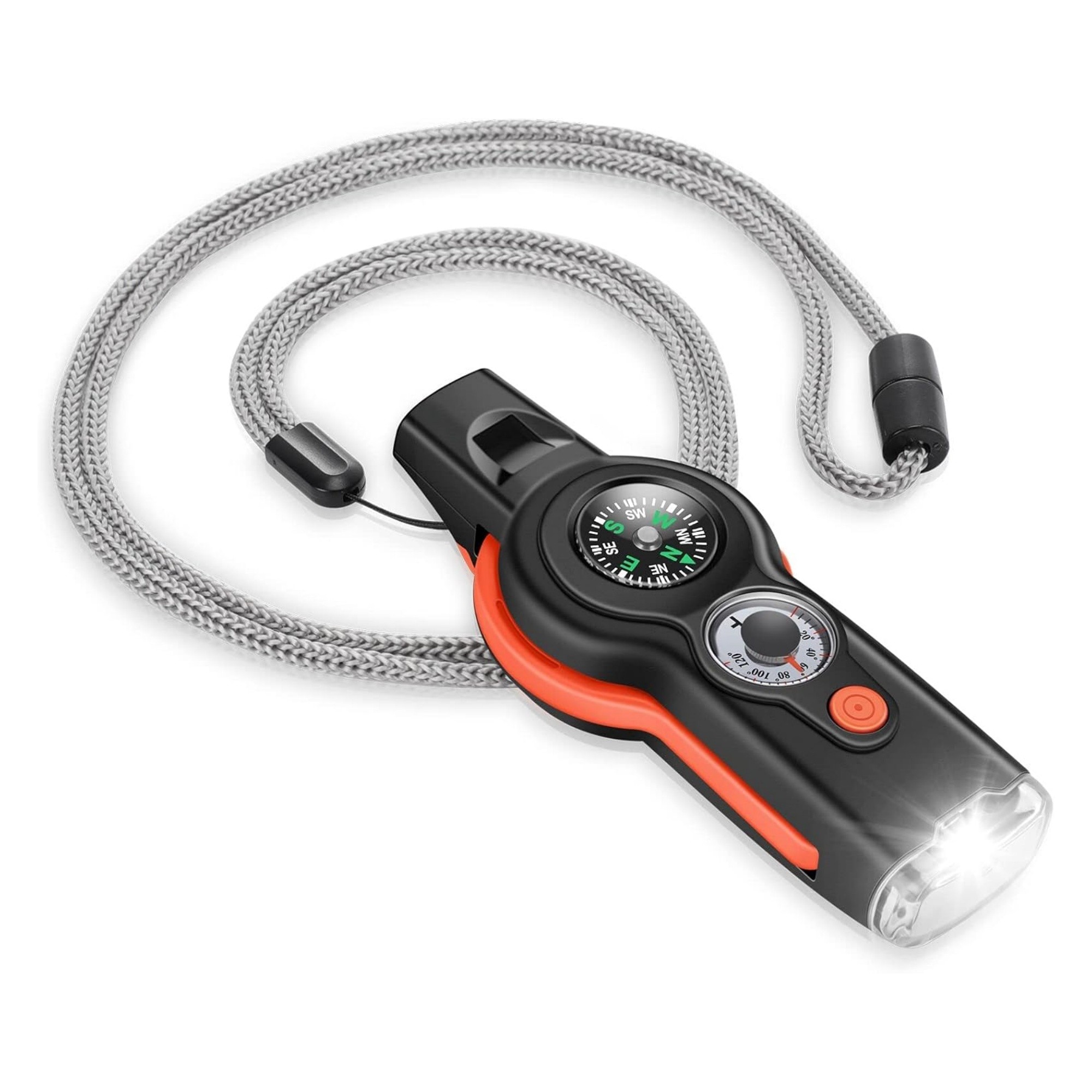 7-in-1 Emergency Survival Function Whistle 2