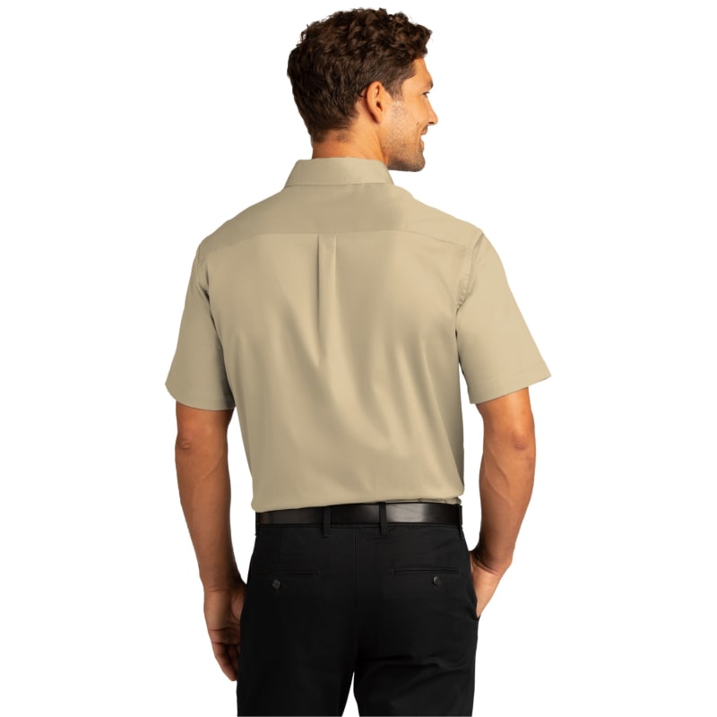 Port Authority Short Sleeve SuperPro React Twill Shirt. 66