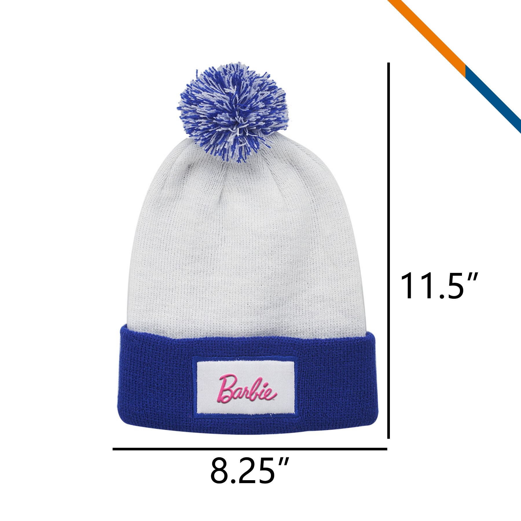 Kent Patch Pompom Beanies 3