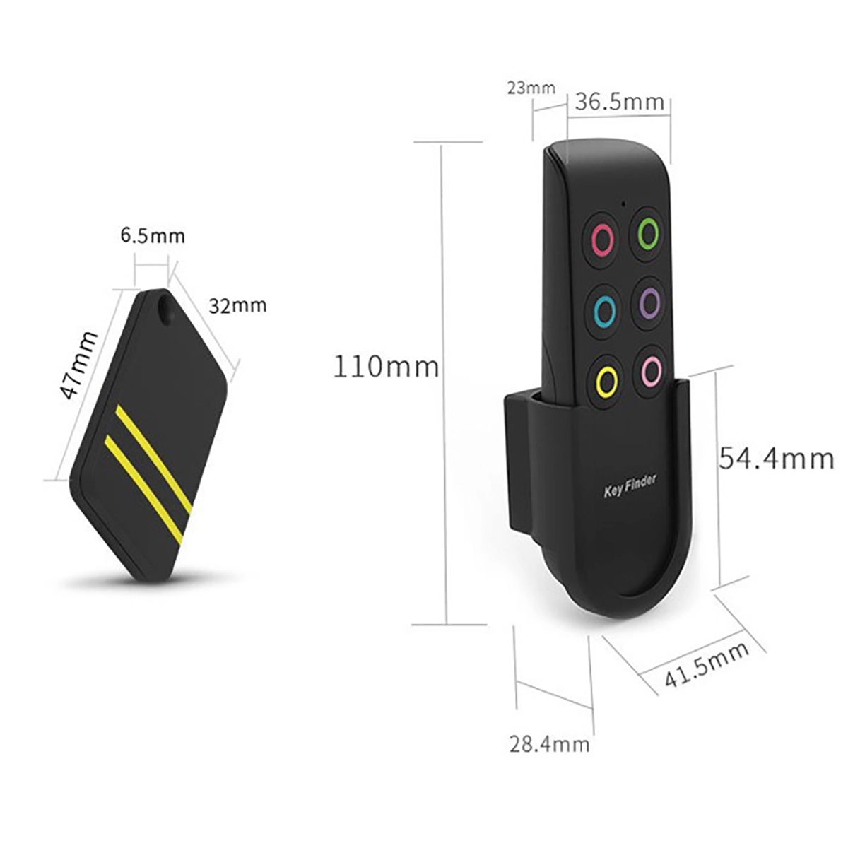 6 In 1 Key Finder Locator 2