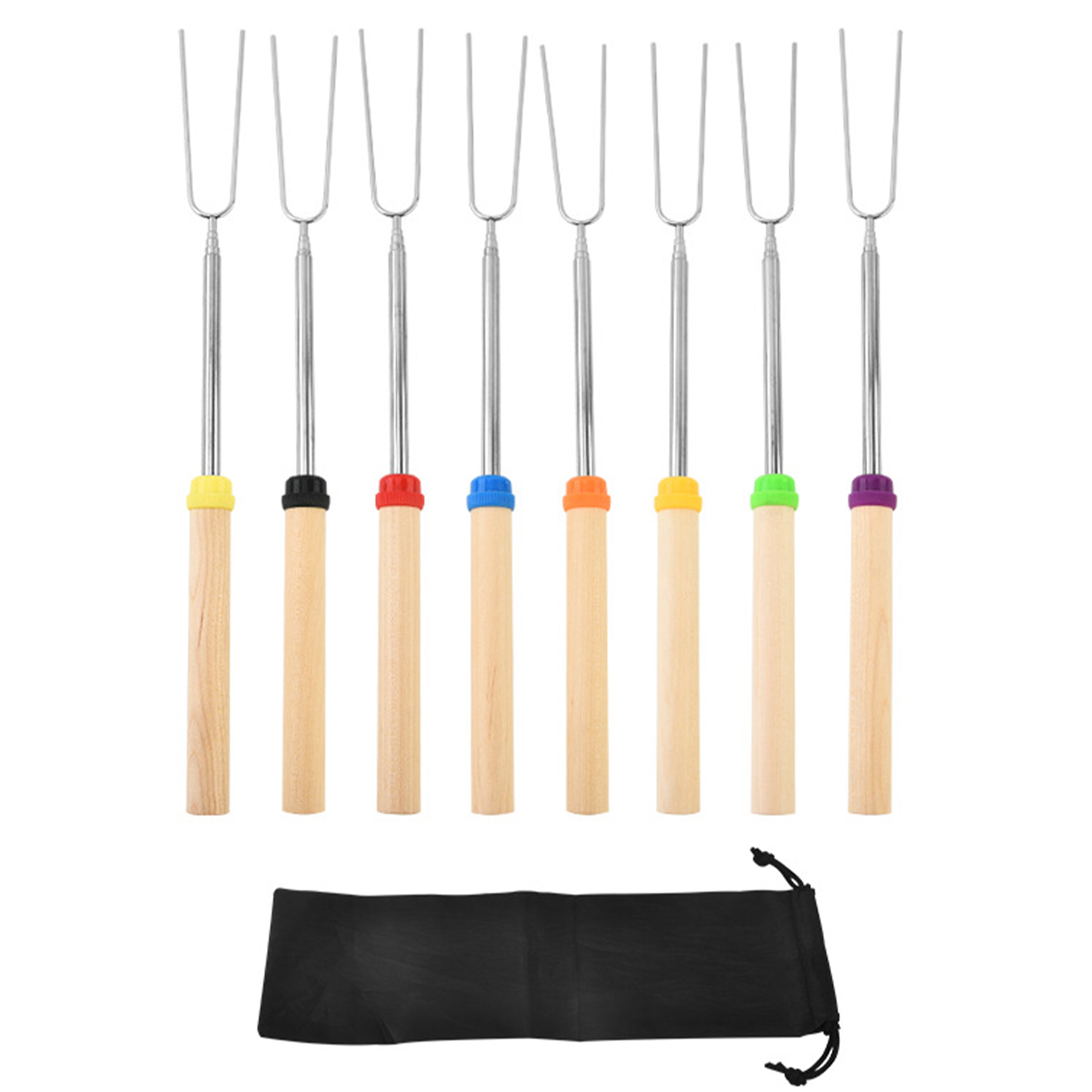 Stainless Steel Barbecue Fork Set 5