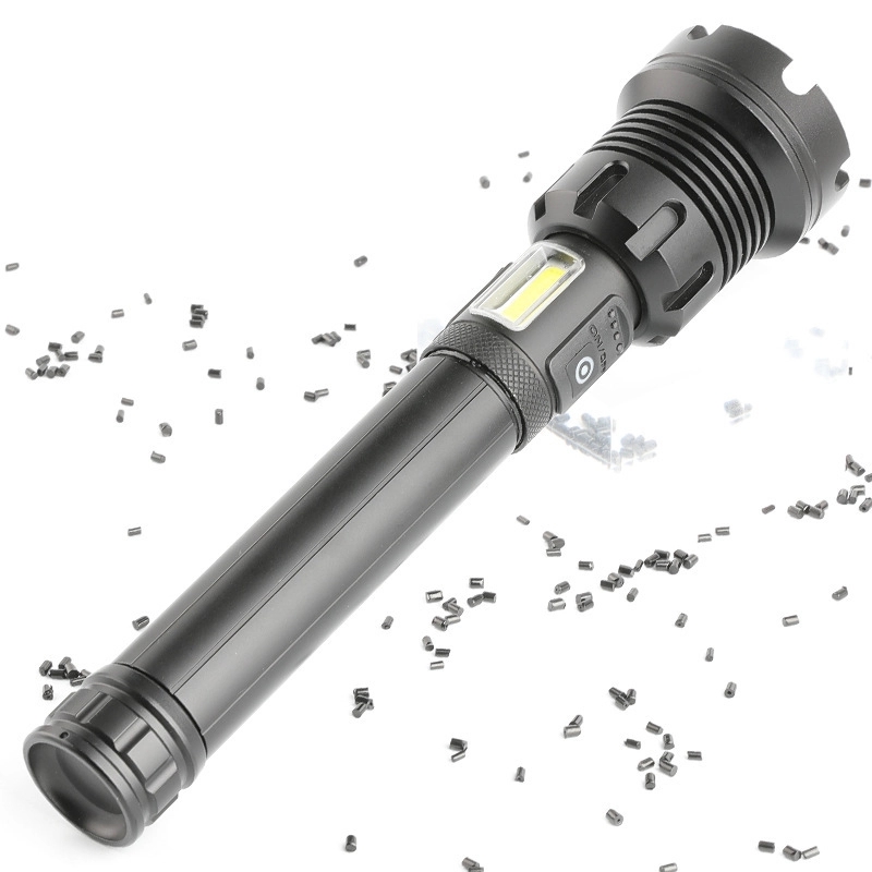 Custom Rechargeable Zoomable Flashlights 1