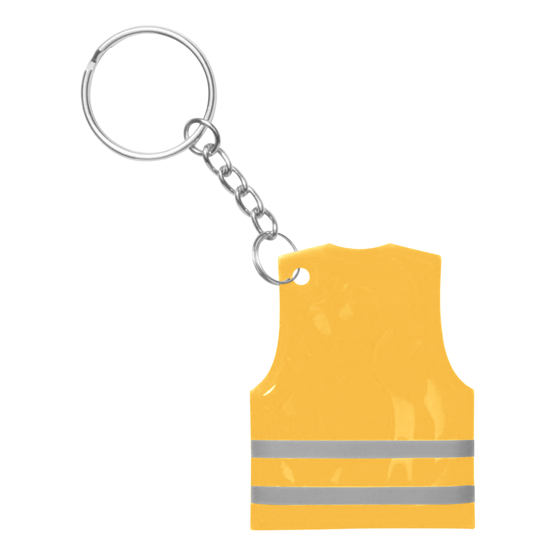 PVC Reflect Safety Vest Key Chain 7
