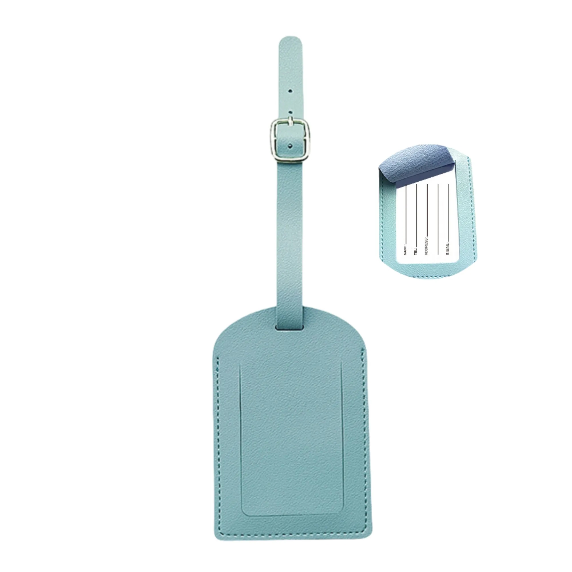Dual Flip Multifunctional Thickened PU Luggage Tag 15