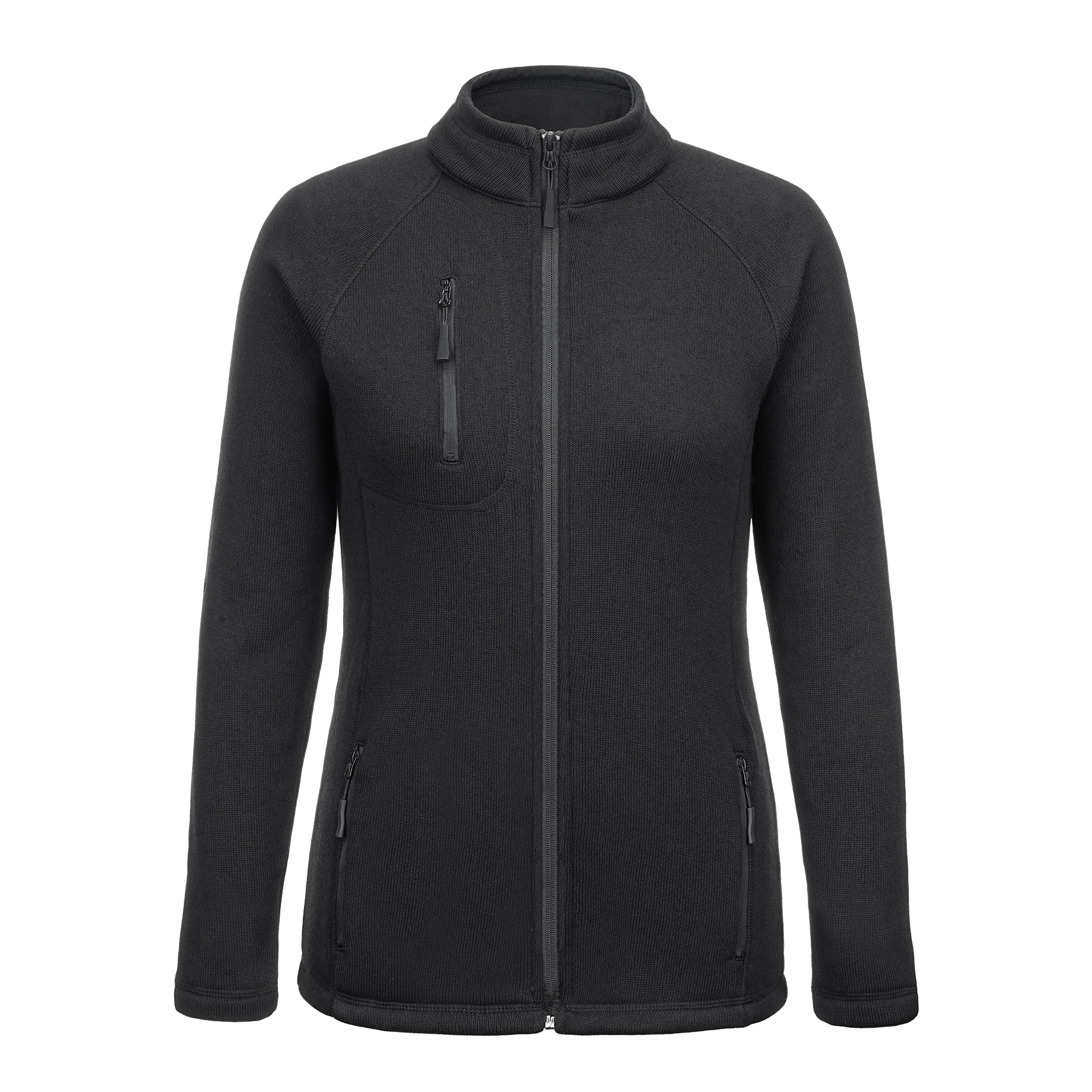 Women's Full Zip Microfleece Brushed Back Jacket 4