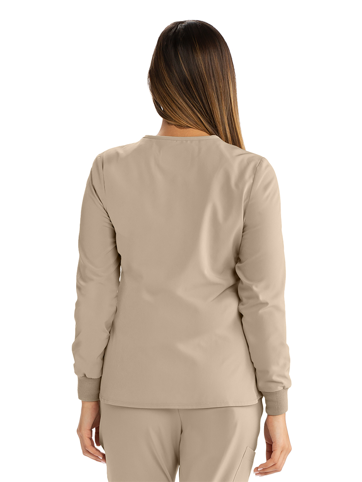 Skechers - Women's Two-Pocket Snap-Front Stability Warm-Up Scrub Jacket 34
