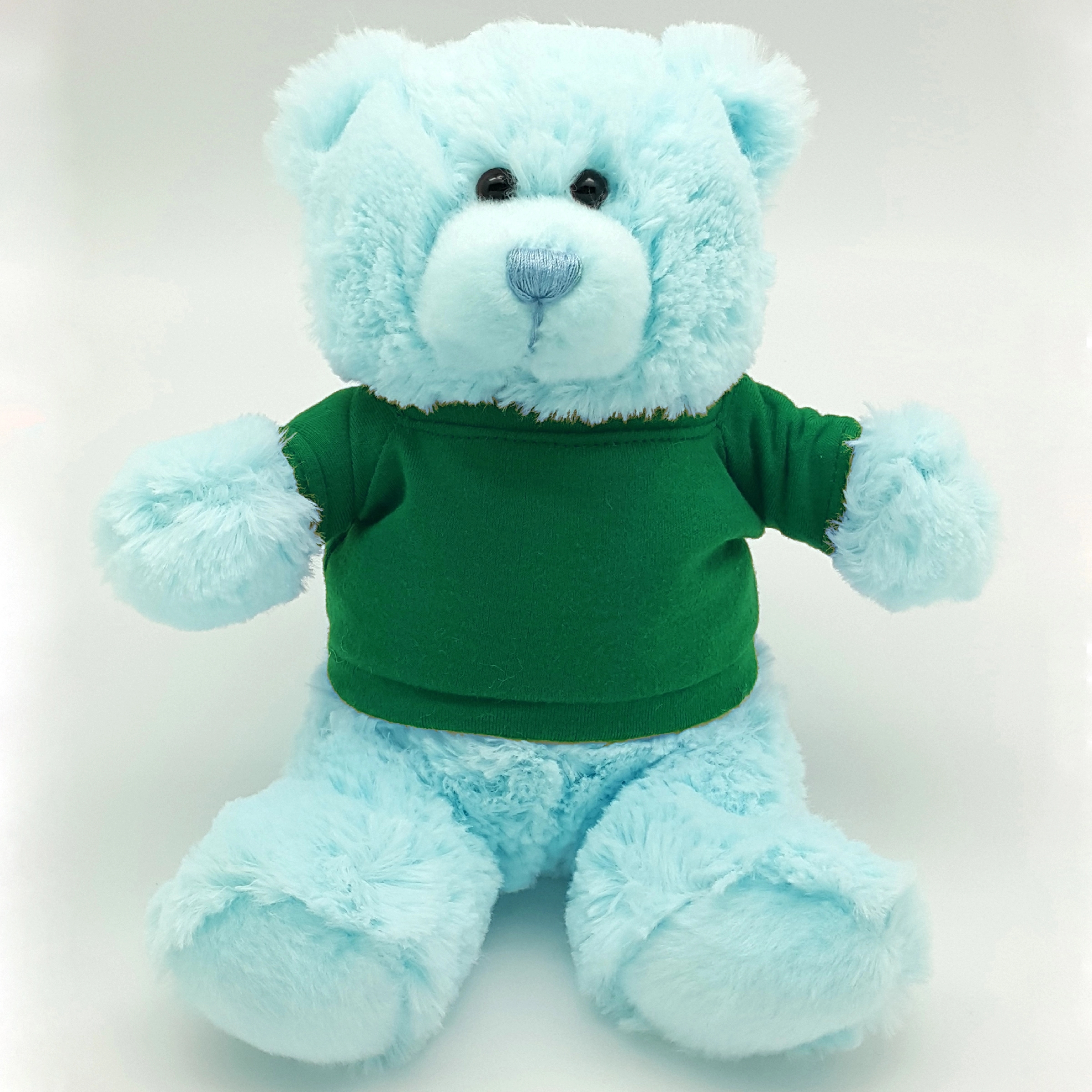 8" Bright Color Blue Bear 11