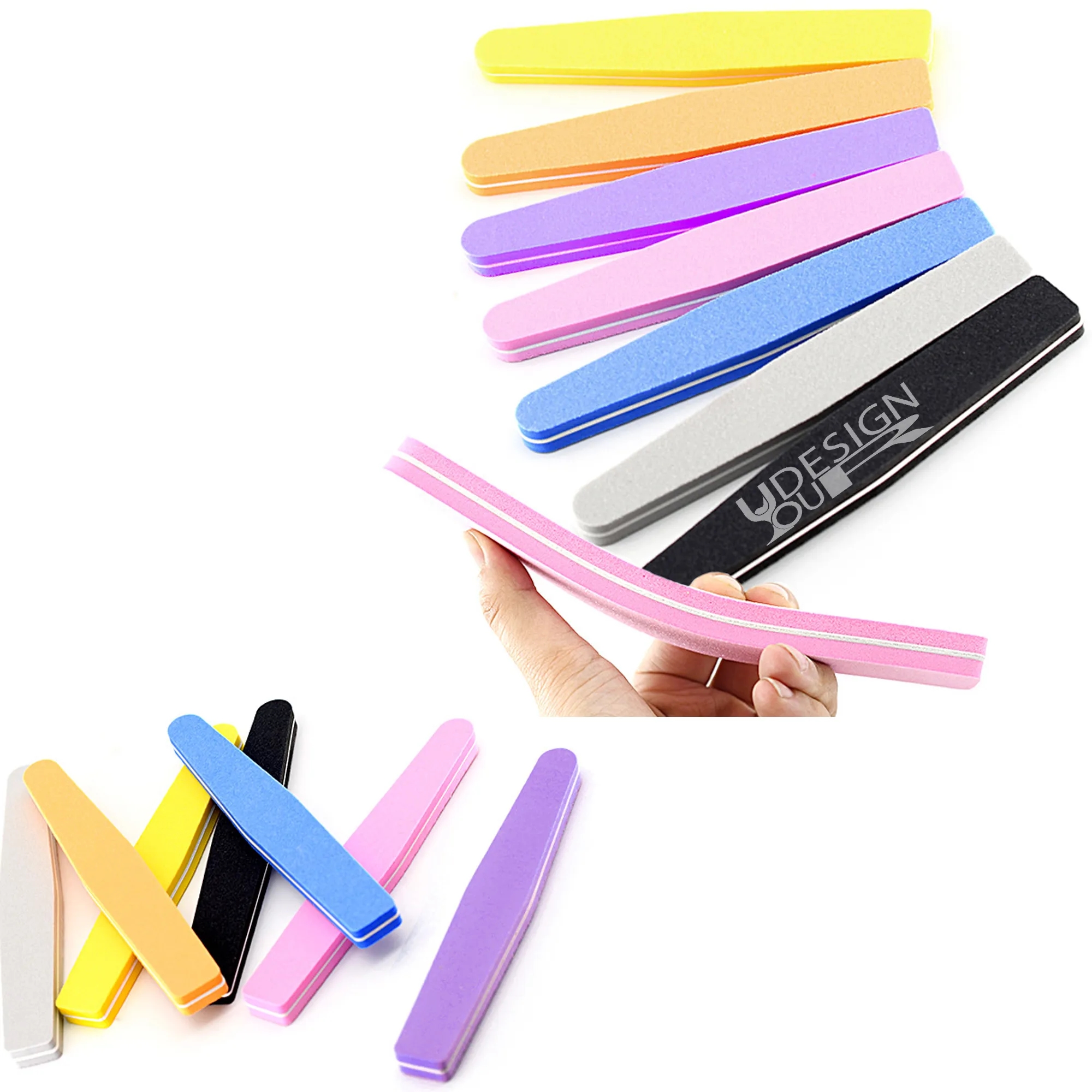Washable Double Sided 100/180 Sanding Block Buffing File 1
