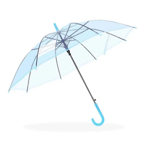 Auto Open Rain Transparent Umbrellas With Handle 3