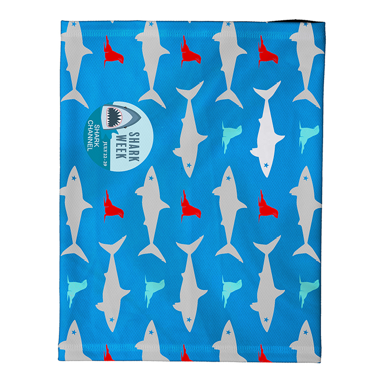 "Full Color Sublimation Cooling Fandana™" 170 GSM Multi-Functional Cooling Gaiter, Facecover and Hea 5