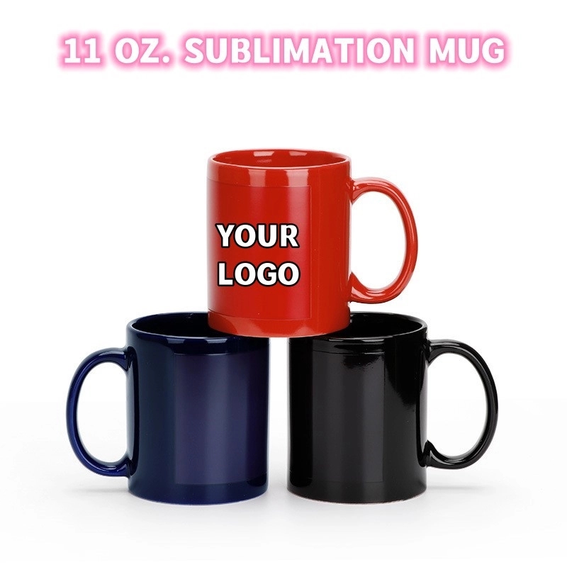 11 oz Color Changing Ceramic Mug 8