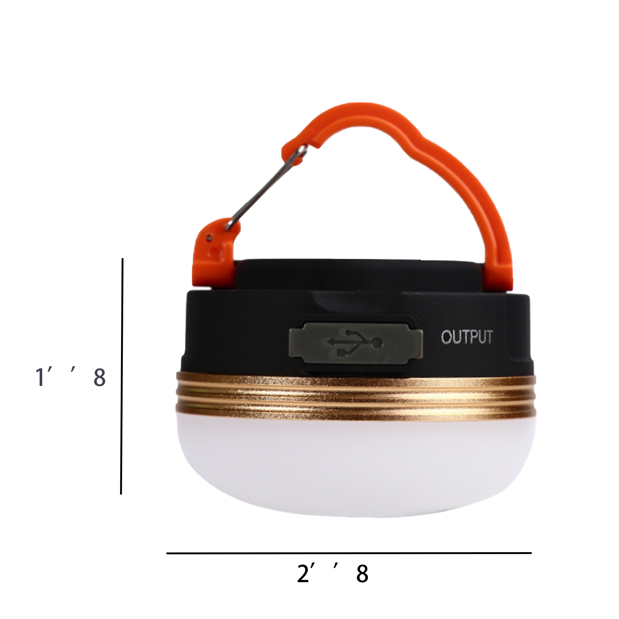 Plastic LED Camp Illuminator 8