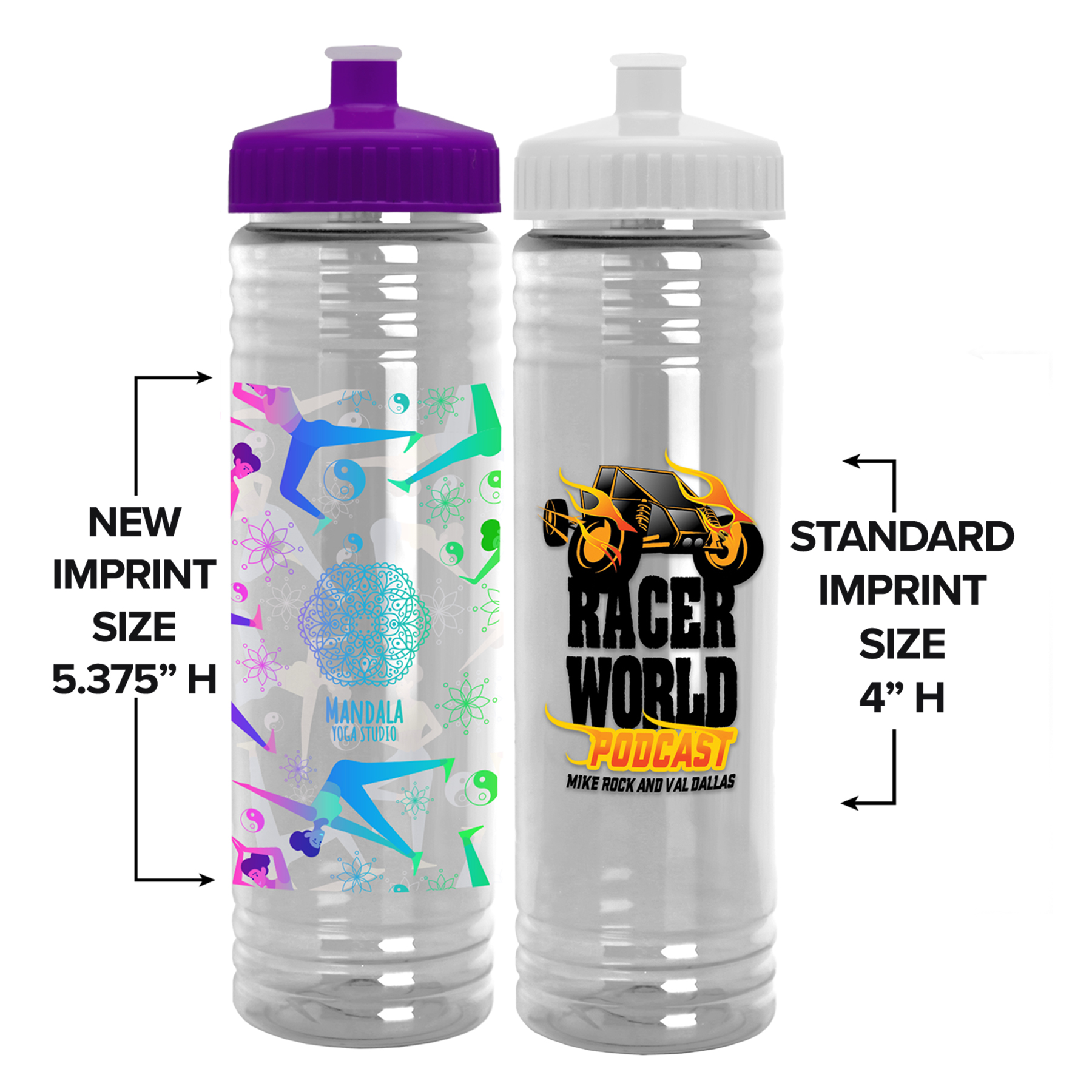 Garyline® Slim Fit Bottle with Push-Pull Lid - 24 oz. 149