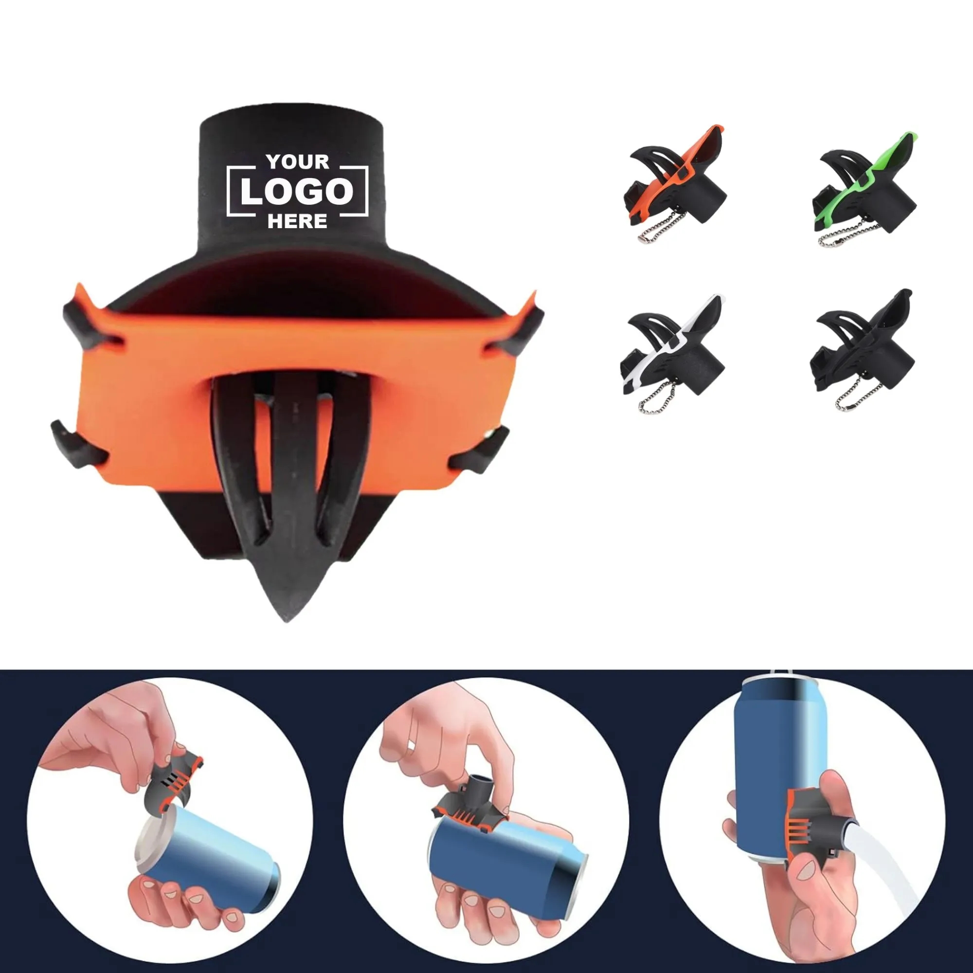 Portable All Purpose Splash Proof Can Opener
