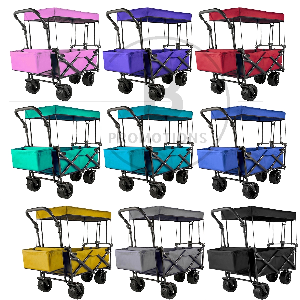 Heavy Duty Utility Collapsible Canopy Wagon 4