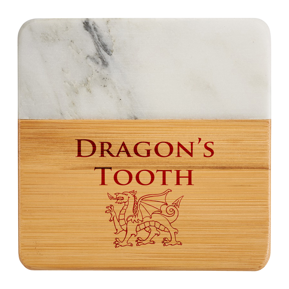 Bamboo & Marble Wine Coaster (Set of 4) 4