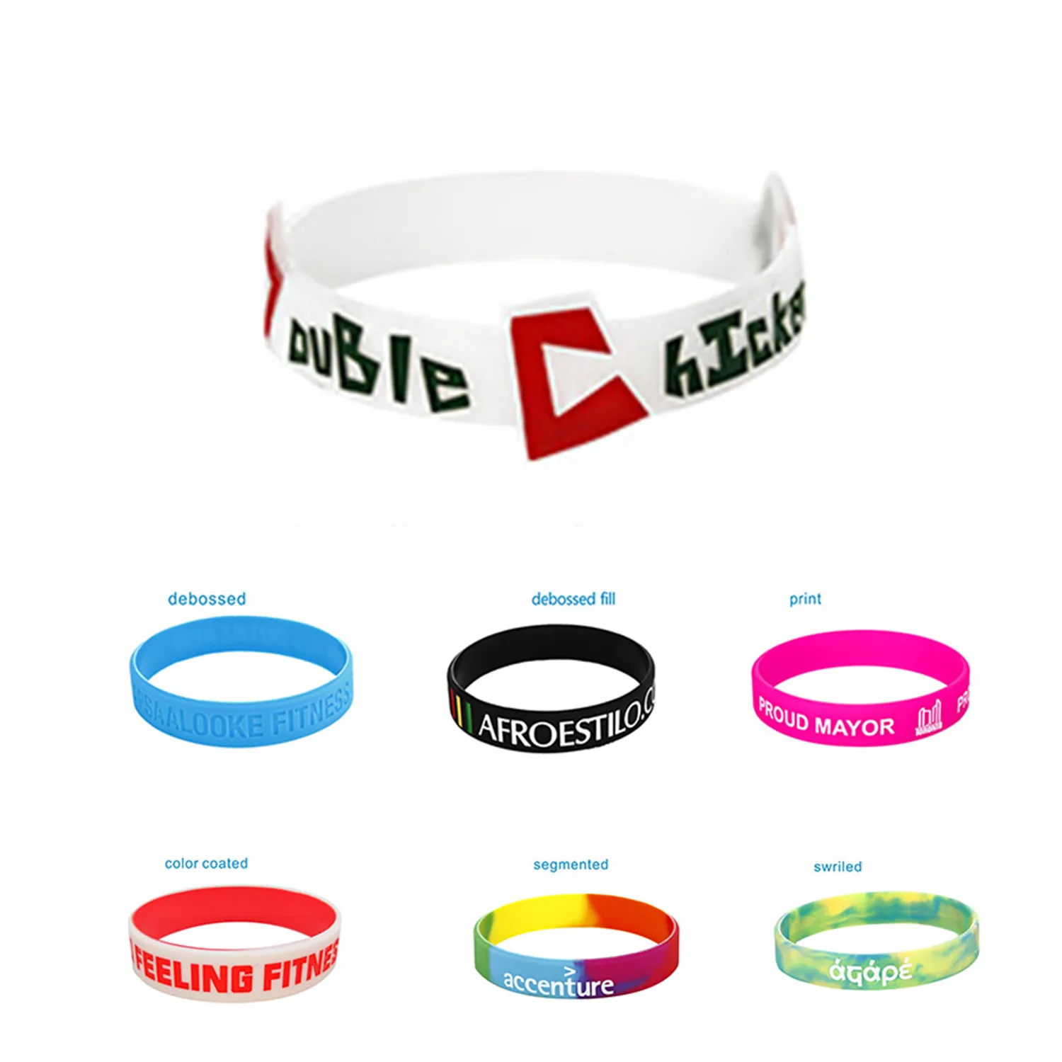 Glow-In-The-Dark Silicone Bracelet Customization 2