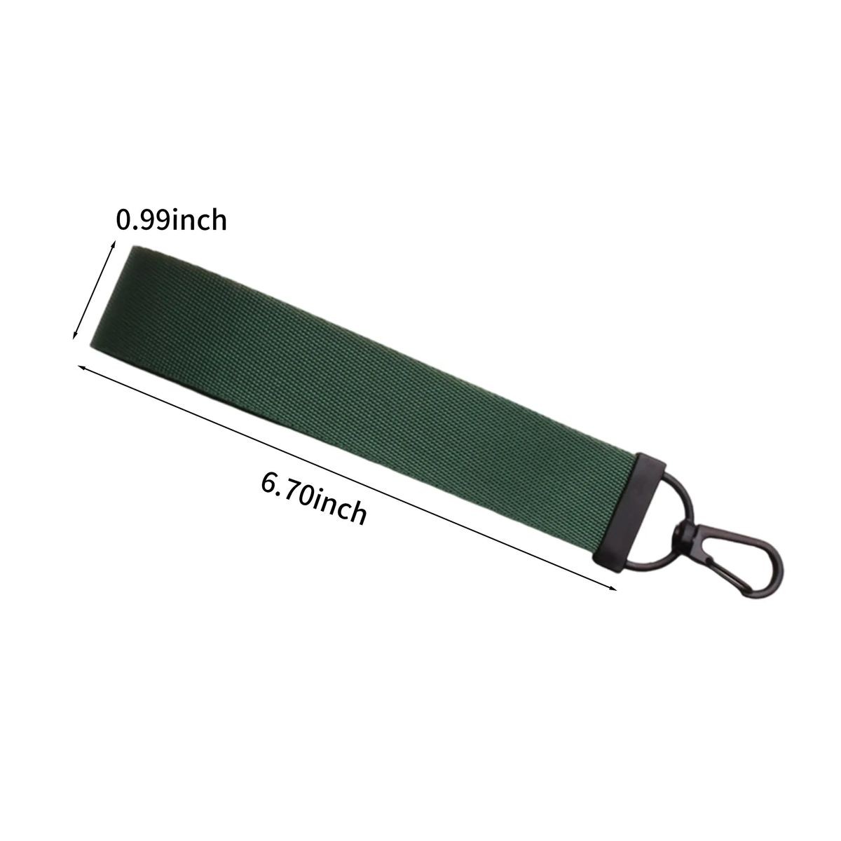 Flat Nylon Keychain for Giveaways 18