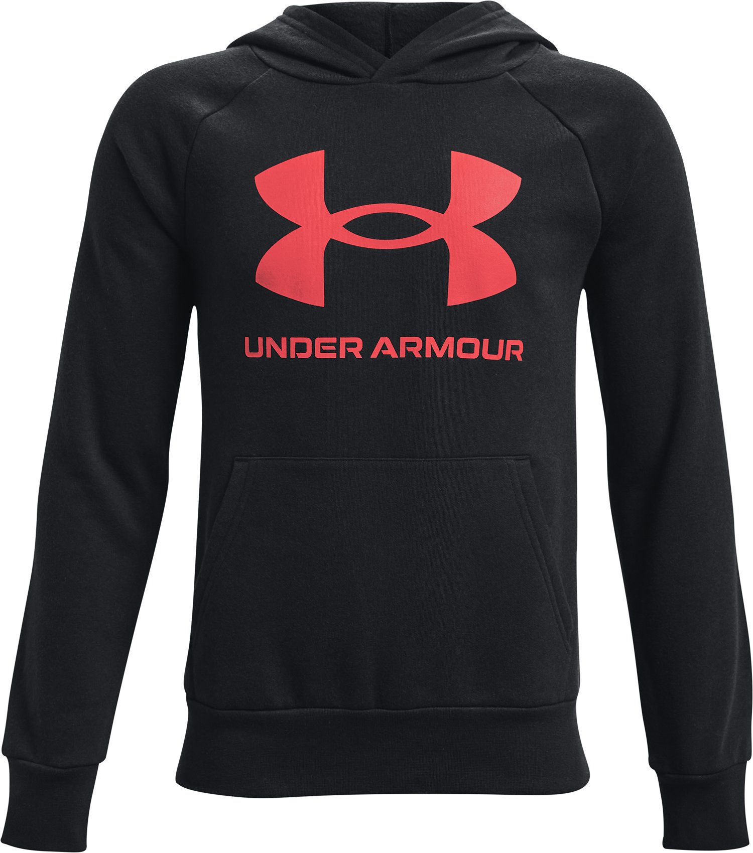 UA Rival Fleece Big Logo Boys' Hoodie, custom hoodie or sweatshirt with logo imprint 13