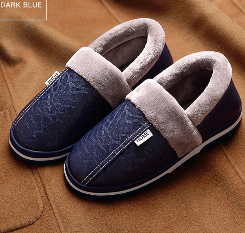 Winter soft plush warm indoor slippers women's shoes 2