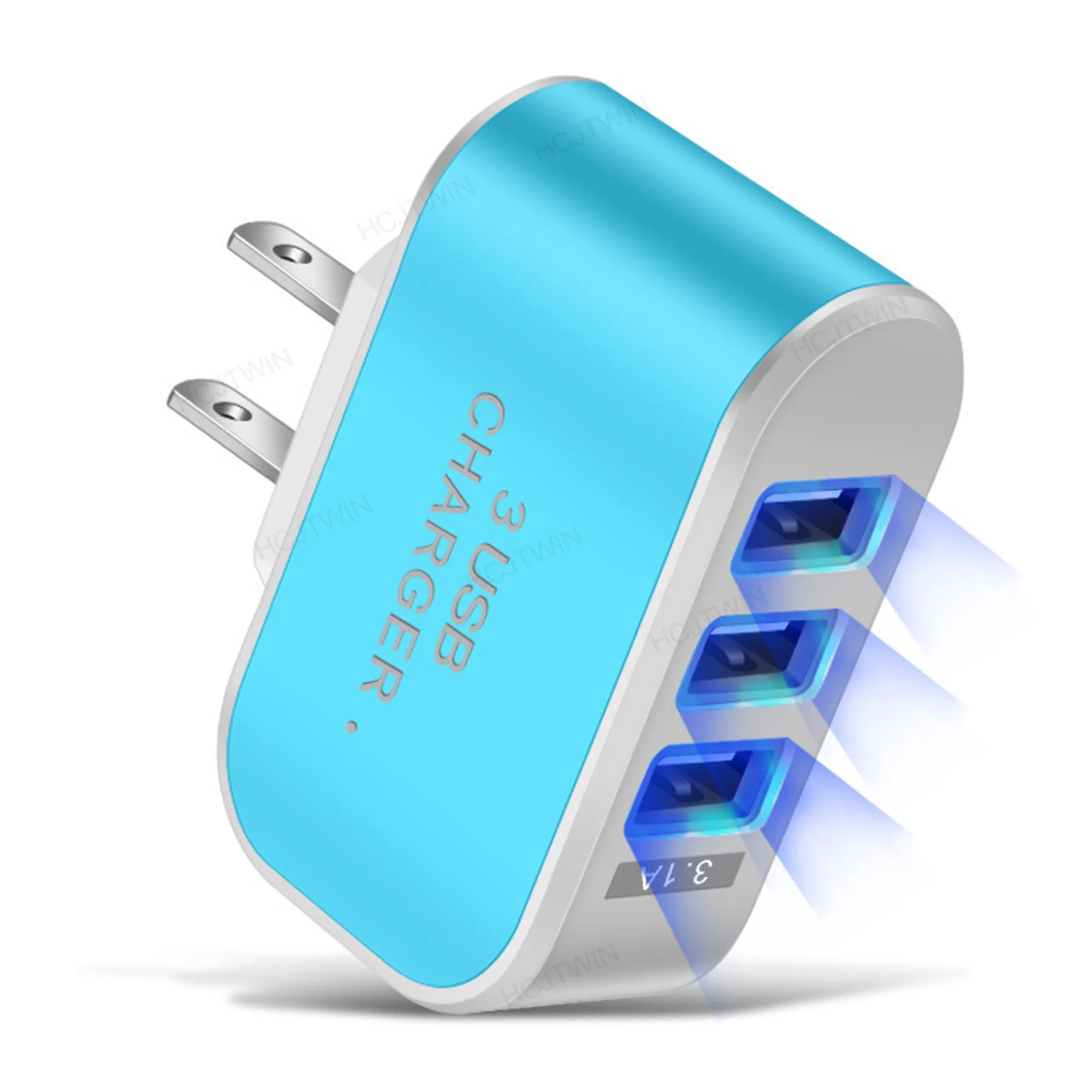 3-Port Usb Charger Block MOQ 100PCS 11