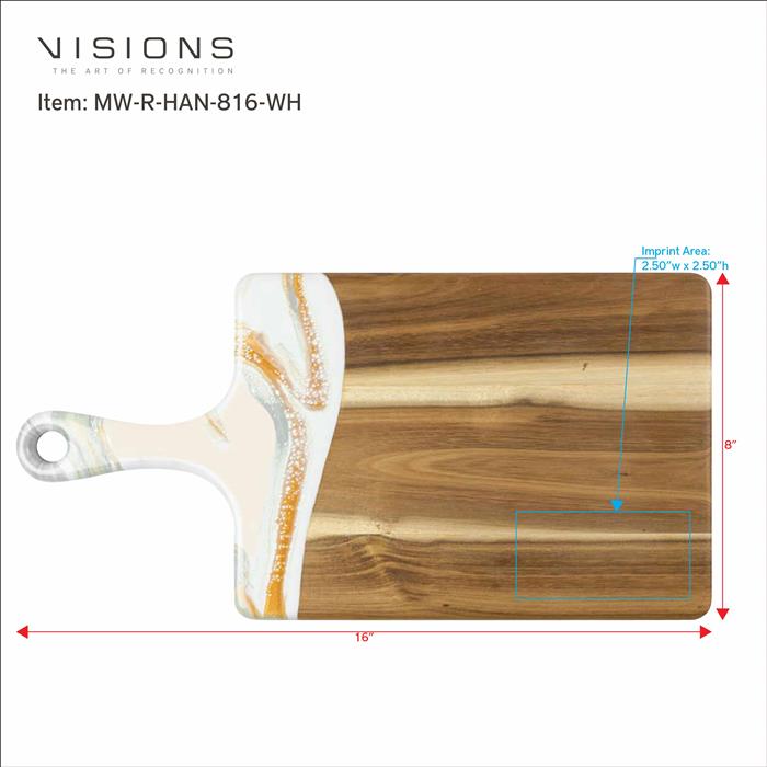 Medium Rectangle Acacia Board With Handle 48