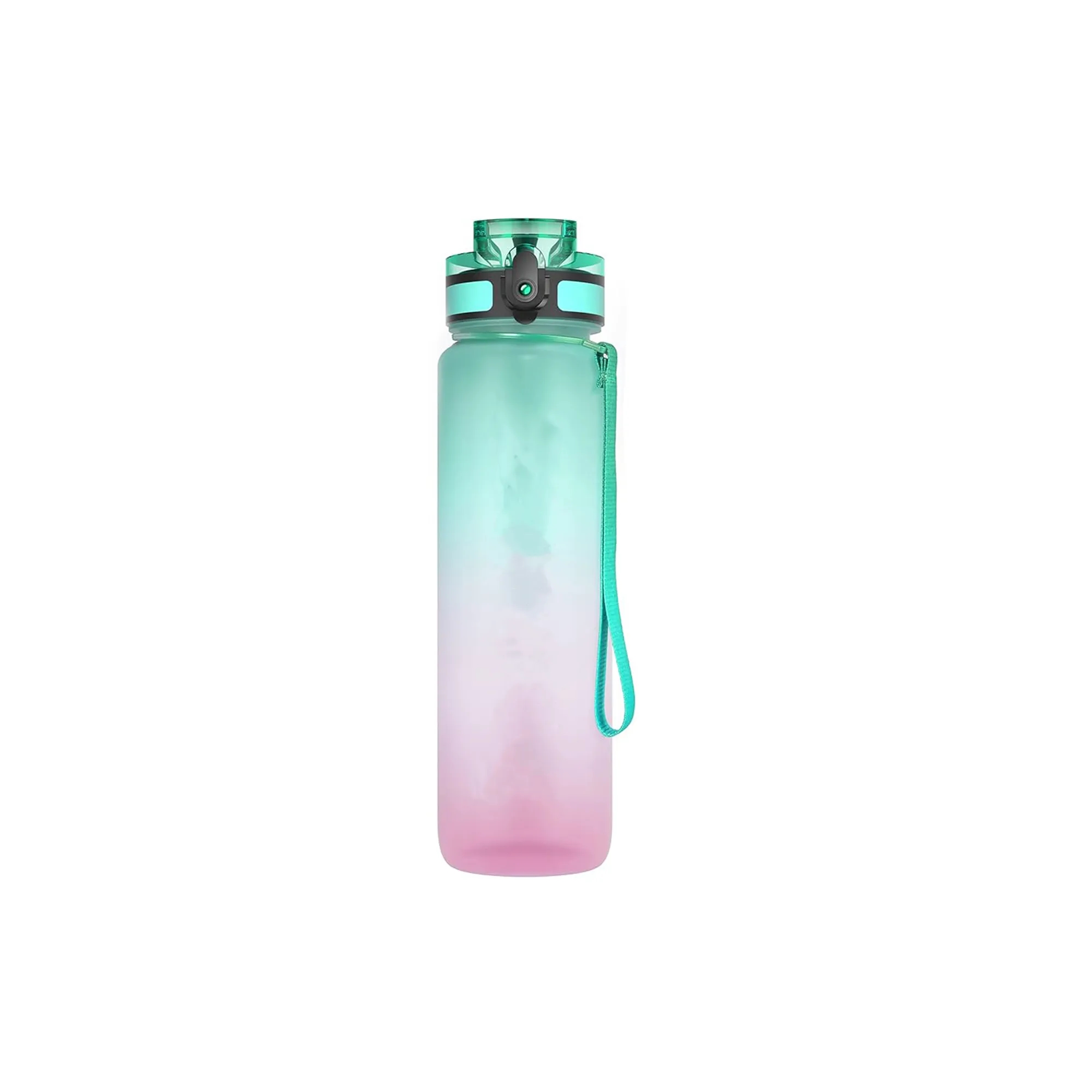 32 oz Motivational Sports Water Bottle with Time Marker 19