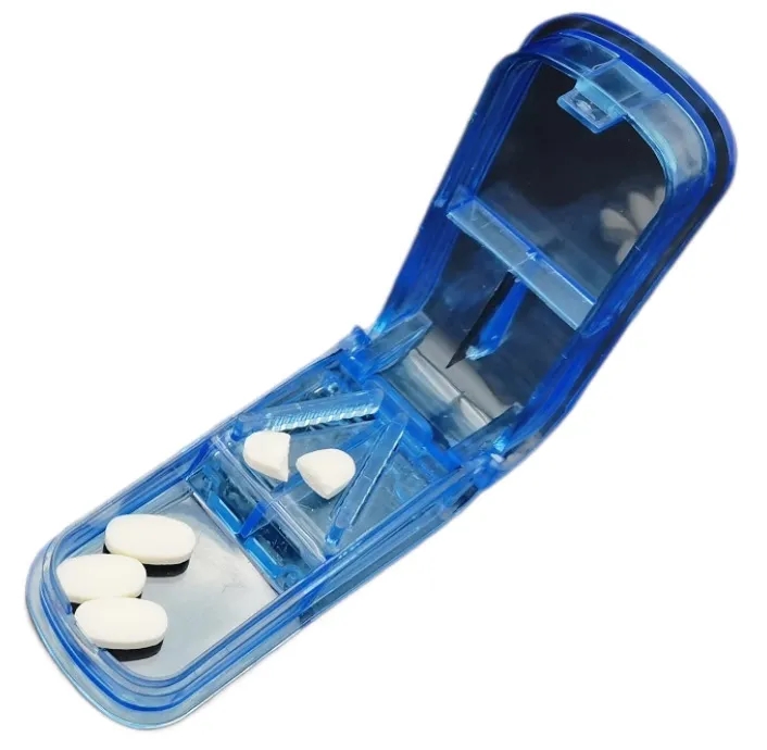 Compact Pill Cutter & Organizer Box 5