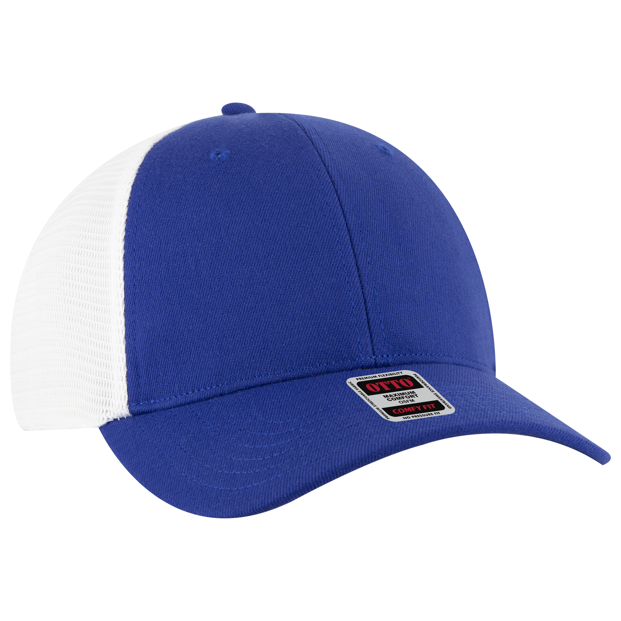OTTO CAP® OTTO COMFY FIT® 6 Panel Low Profile Mesh Back Trucker Hat 8