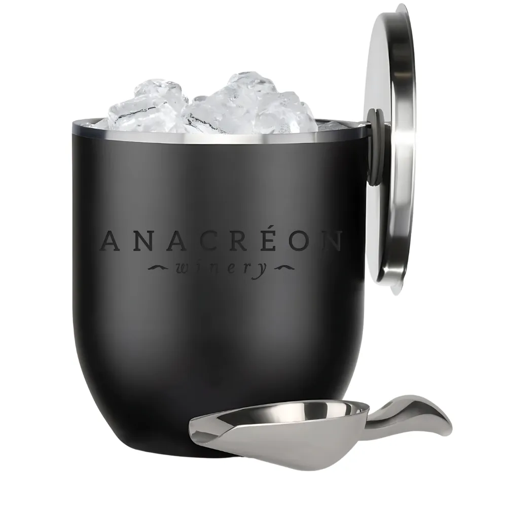 3L Snowfox Insulated Ice Bucket with Lid and Scoop 14